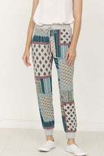 Women's Quilted Print Joggers