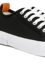 Sway Chunky Sole Knitted Textile Sneakers