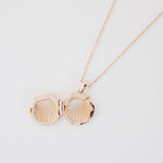 Shell Locket Necklace