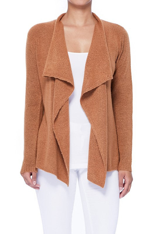 Women's Draped Stylish Cape Sweater Cardigan