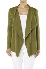 Women's Draped Stylish Cape Sweater Cardigan