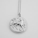 Chinese Zodiac Coin Necklace - Horse