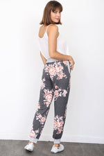 Women's Floral Drawstring Jogger