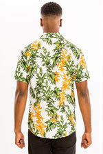 Weiv Mens Print Hawaiian Shirt