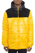 Men's Padded Buffle Puffer Jacket