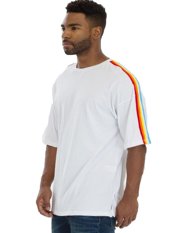 RAINBOW TAPE SHORT SLEEVE TSHIRT