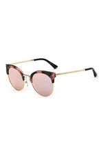 Women Round Cat eye Polarized Sunglasses