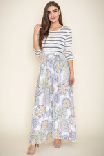 Plus Sash Maxi Dress With Pockets