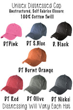 Colorful Fall Circle Patch Hat