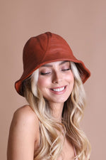 Vegan Leather Bucket Hat