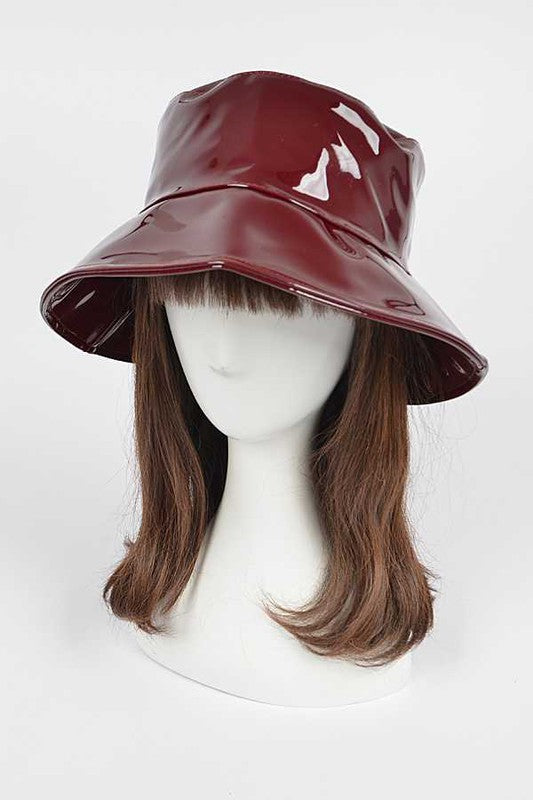 Patent Leather Iconic Bucket Hat