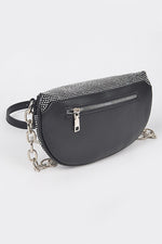 Women's Studded Crossbody Swing Bag