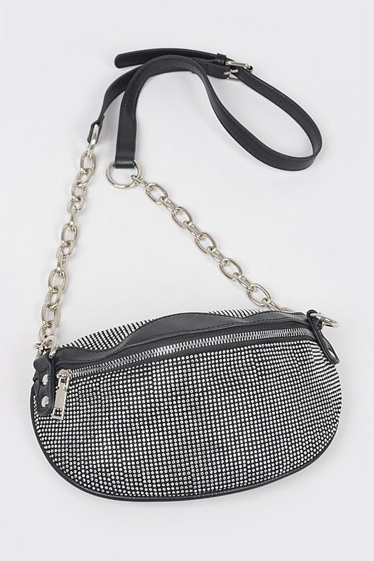 Women's Studded Crossbody Swing Bag