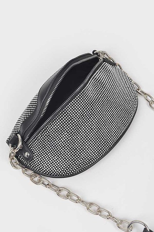 Women's Studded Crossbody Swing Bag