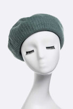 Puffy Soft Wool Blend Beret