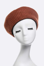 Puffy Soft Wool Blend Beret