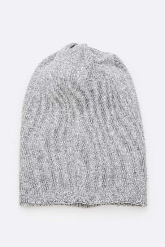 Double Layer Soft Convertible Beanie