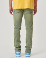 First Row Slim Fit Denim Long Pant