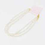 Three Strands Freshwater Pearl Necklace