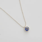 Ode to Rose Blue Crystla Necklace