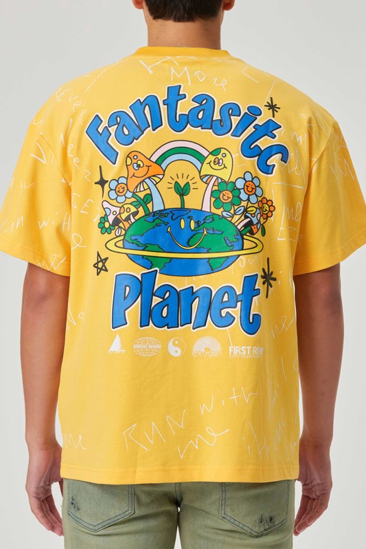 First Row Fantastic Planet Chenille Patch Tee