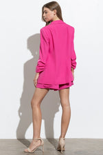 Women's Hot Blazer and Shorts Set