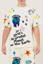 First Row Earth Graphic Tee