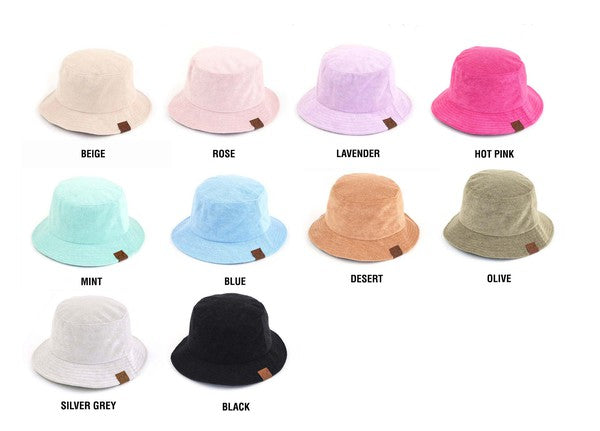 CC Terry Cloth Bucket Hat