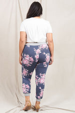 Women's Floral Drawstring Jogger