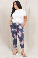 Women's Floral Drawstring Jogger