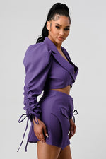 Women's Stunning Blazer and Skirt Set