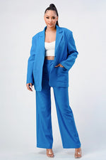 Athina Casual Loose Fit Blazer and Pant Set