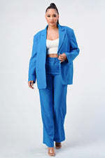 Athina Casual Loose Fit Blazer and Pant Set