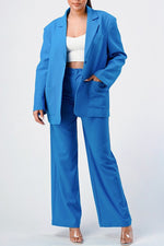 Athina Casual Loose Fit Blazer and Pant Set