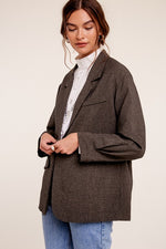 Women's Oversized Solid Color Blazer