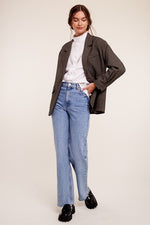 Women's Oversized Solid Color Blazer