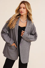 Women's Oversized Solid Color Blazer