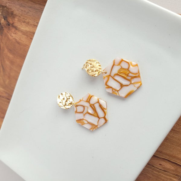 Women's Roxy Earrings - Pumpkin Spice