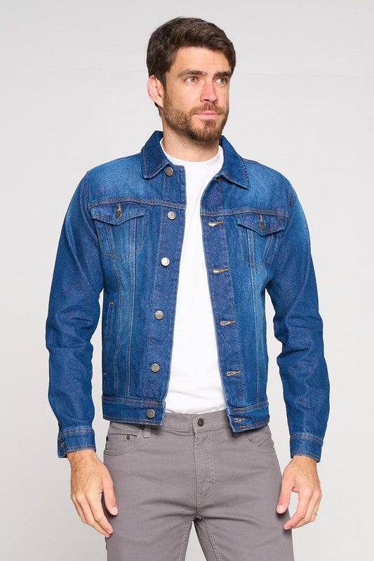 Men's Classic Denim Jacket – Timeless Style &amp; Durability