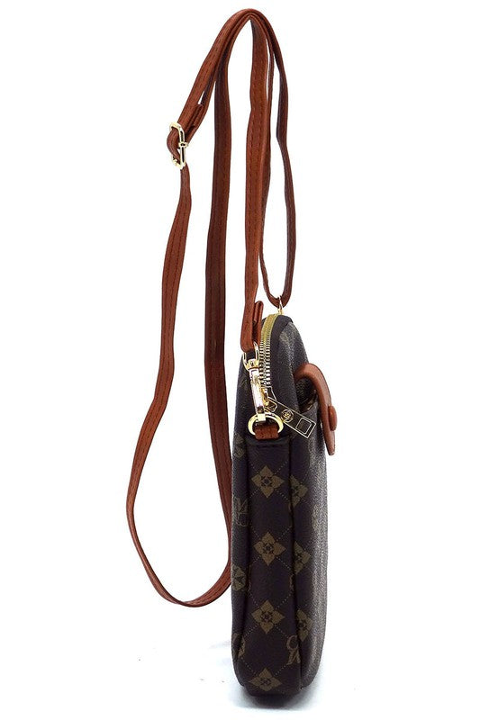 CM Monogram Mini Crossbody Bag Cell Phone Purse