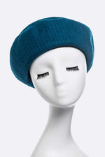 Soft Wool Blend Structure Beret