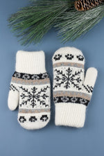 Nordic SnowflakeMittens