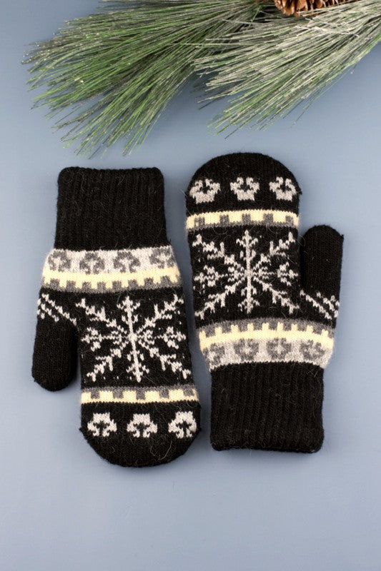 Nordic SnowflakeMittens