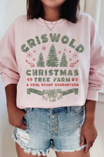 Women's Christmas Tree Farm Graphic Sweatshirt