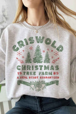 Women's Christmas Tree Farm Graphic Sweatshirt