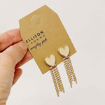 Heart Shine Stream Earrings