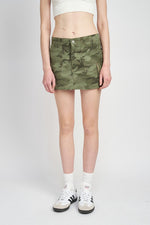 Women's Cargo Mini Skirts