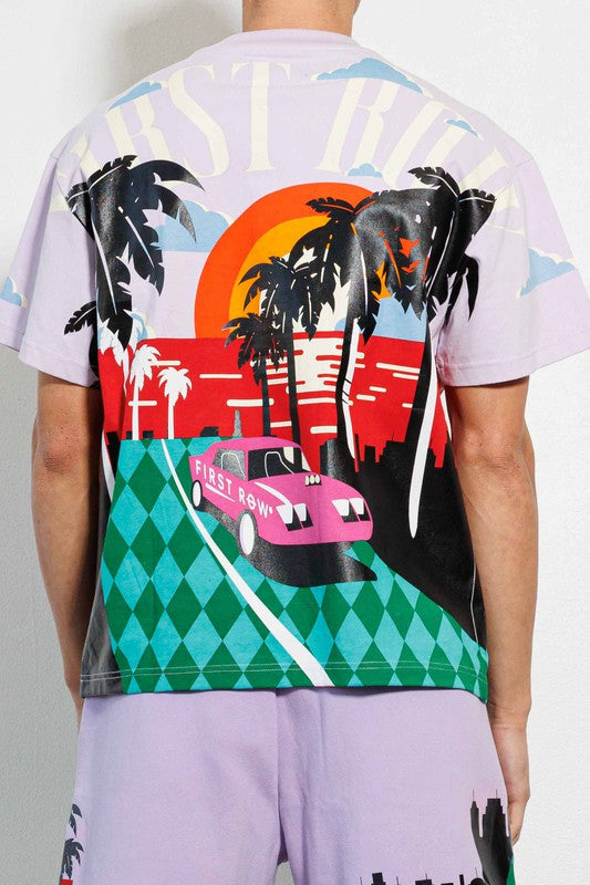 First Row Mandatory Vacation Graphic Tee