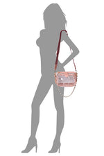 See Thru Clear 2-in-1 Crossbody Bag Guitar Strap