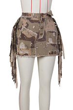 Women's Hot Camoflage Sports Skirt